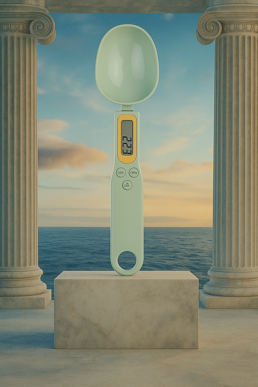 Cuillère balance électronique