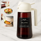 Distributeur & Pulvérisateur d’Huile 2-en-1.