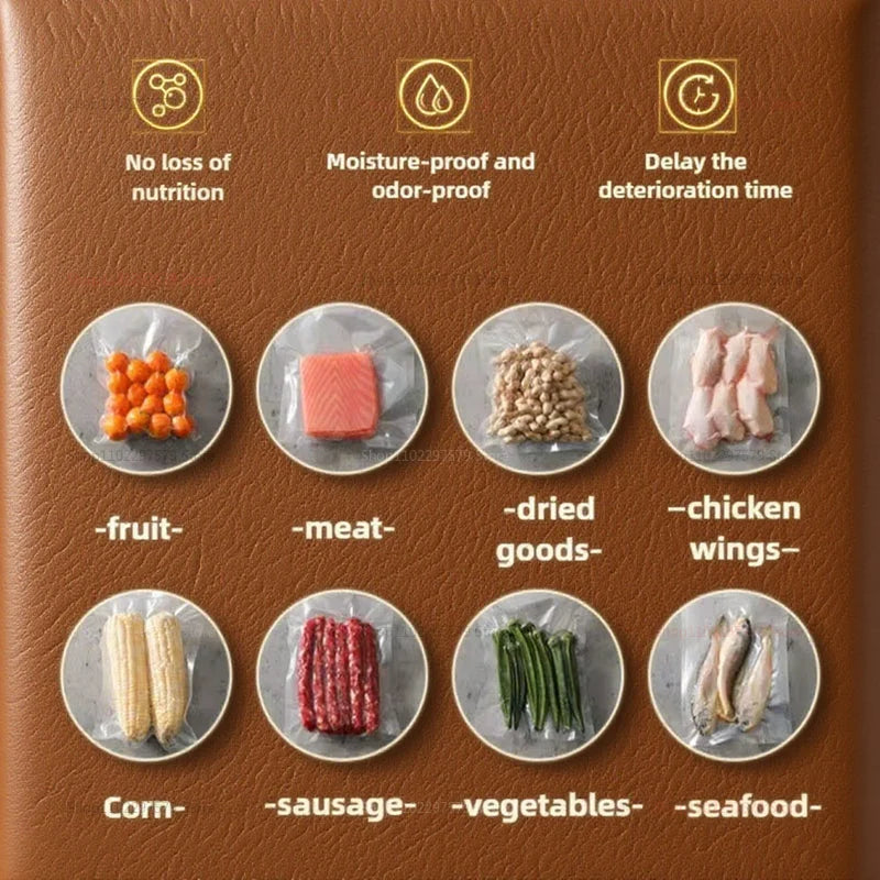 Machine de mise sous vide 2 en 1 – Conservation et fraîcheur gourmandes